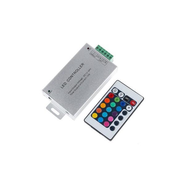 Контроллер 44кн LED MIX RGB 18А 12-24 Вольт, РФ SWG