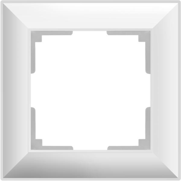 Рамка на 1 пост (белый) / WL14-Frame-01