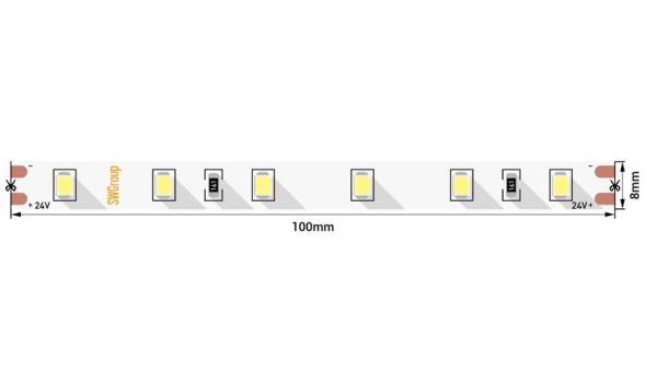    2835, 60 LED/, 4,8/, 24, IP20, :   (1) SWG