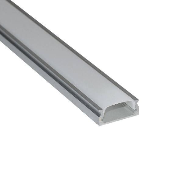 Профиль накладной алюминиевый SP261 1526 (2м) (заглушки, без крепежа)
