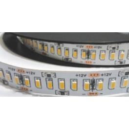 Лента светодиодная стандарт SMD3014 240LED/м 24Вт/м 12В IP20 Цвет:Теплый белый (1метр) SWG