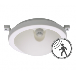 Светильник светодиодный PBH - PC3-RSI 8W 4000K 600Лм WHITE IP65 Sensor (инфракрасн.) Jazzway