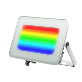 Прожектор светодиодный PFL- 30W RGB WH IP65 Jazzway