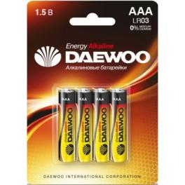 Батарейка щелочная LR03 DAEWOO ENERGY Alkaline BL-4- 1шт.