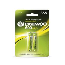 Батарейка акк.DAEWOO AAA ( 600mAh) BL-2 - 1шт.