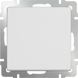 Переключатель перекрестный одноклавишный (белый) / WL01-SW-1G-C