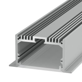 Профиль встраиваемый алюминиевый LE.6332 (2.5м) SWG