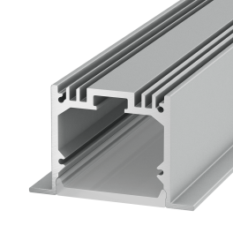 Профиль встраиваемый алюминиевый LE.4932 (2.5м) SWG