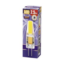 Лампа светодиодная PLED-G4 COB 2.5w 200Lm 3000K 12В (LED driver!) Jazzway