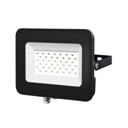 Прожектор светодиодный PFL- 30W RGB BL  IP65 Прожектор ЧЕРНЫЙ  Jazzway