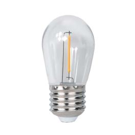 Лампа светодиодная PLED ECO S14 1w E27 2700K CLEAR Jazzway