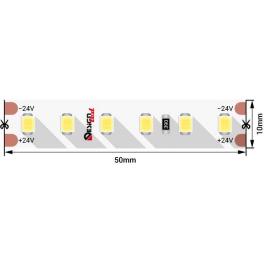 Лента светодиодная LUX, 2835, 120 LED/м, 14,4 Вт/м, 24В, IP33, Нейтральный белый (4000K) (1метр) SWG