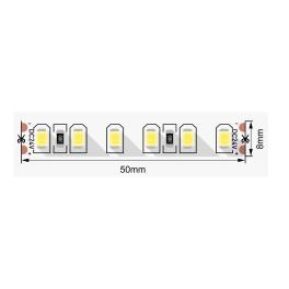 Лента светодиодная стандарт 2835, 120 LED/м, 11 Вт/м, 24В , IP20, SPI Цвет: Нейтральный белый SWG