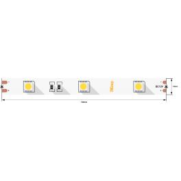 Лента светодиодная стандарт SMD5050 30LED/м 7,2Вт/м 12В IP20 Цвет:Нейтральный белый (1метр) 3М SWG