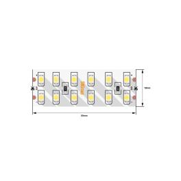 Лента светодиодная стандарт 3528, 240 LED/м, 19,2 Вт/м, 24В , IP20, Цвет: нейтральный белый SWG 