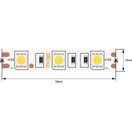 Лента светодиодная стандарт SMD5050 60LED/м 14,4Вт/м 12В IP66 Цвет: Холодный ЗМ (1метр) SWG