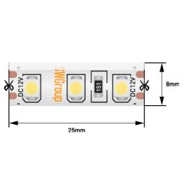 Лента светодиодная стандарт SMD2835 120LED/м 9,6Вт/м 12В IP66 Цвет:Нейтральный (1метр) 3М SWG