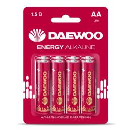 Щелочные батарейки LR 6 DAEWOO Energy Alkaline BL-8