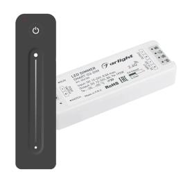 Диммер SMART-DIM-SET-LINE (12-24V, 1x8A, ПДУ 2.4G) ( IP20 Пластик, 5 лет) Arlight