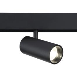 Светильник светодиодный трековый для шинопровода Magnetic GL3833 BK черный IP20 15W 4200K 48V 24° A 