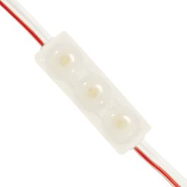 Модуль светодиодный mini 3 SMD 2835 0,6Вт 50Лм 6000К-6500К (с линзой 170) - 1шт. SignImpress