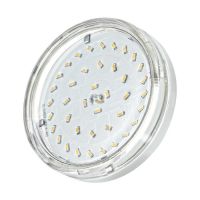 Лампа светодиодная PLED-ECO-GX53  6w  5000K CLEAR  Jazzway  