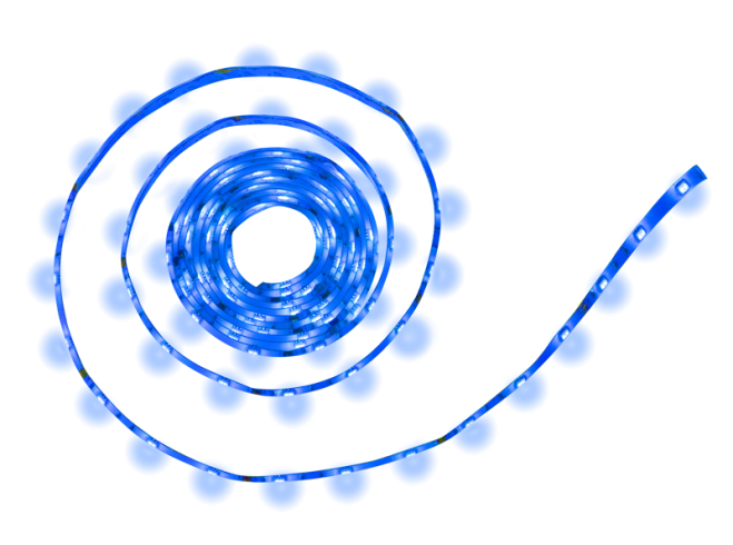 Лента светодиодная SMD-5050/30 Blue IP20 (5м) Jazzway