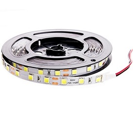 Лента светодиодная стандарт SMD5054 60LED/м 14,4Вт/м 12В IP20 Цвет:Холодный белый (1метр) SWG