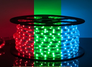 Лента светодиодная 220 SMD5050 60LED/м кат 50м 14,4Вт/м IP68 Цвет:RGB (1метр) SWG