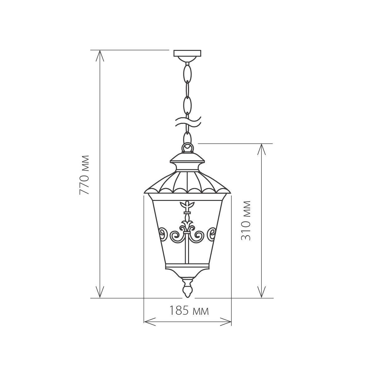 Светильник подвесной декоративный Е27 60W Diadema H черное золото Elektrostandard