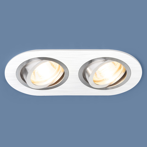 Светильник встраиваемый овал поворотный 1061/2 MR16 белый Elektrostandard