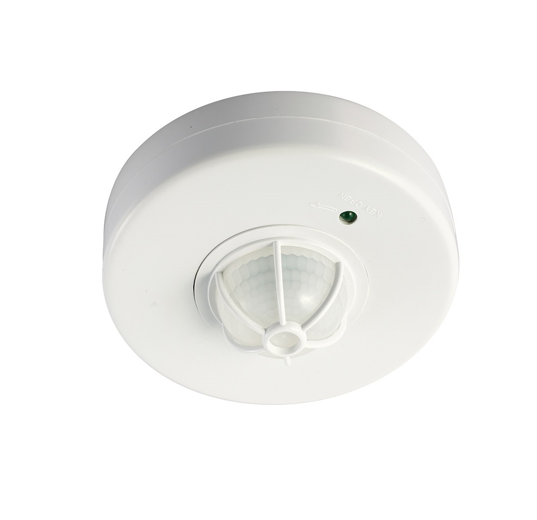 Датчик движения PMS-IR 024 1200Вт 360° 2-6м IP20 WH Jazzway