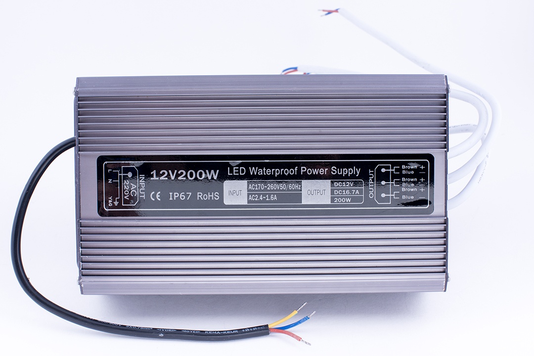 Блок питания Al TPW, 200W влагозащитный, 12V SWG