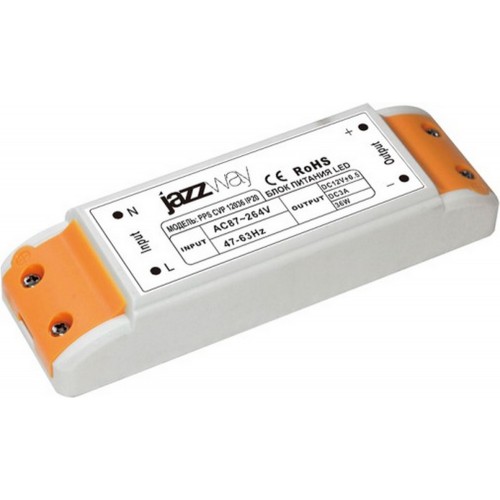 Блок питания PPS CVP 12036 IP20 36w пластик Jazzway