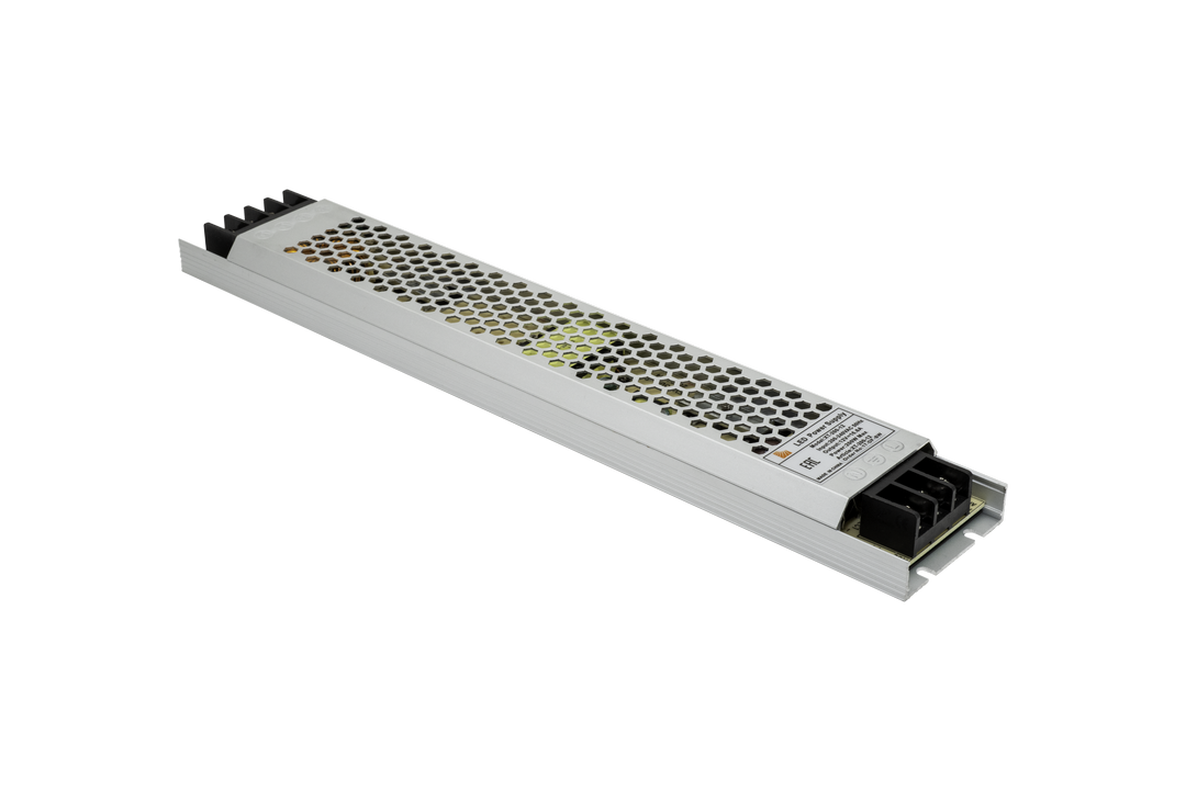 Блок питания ультратонкий в мет.ком корпусе, IP20, 200W, 12V SWG