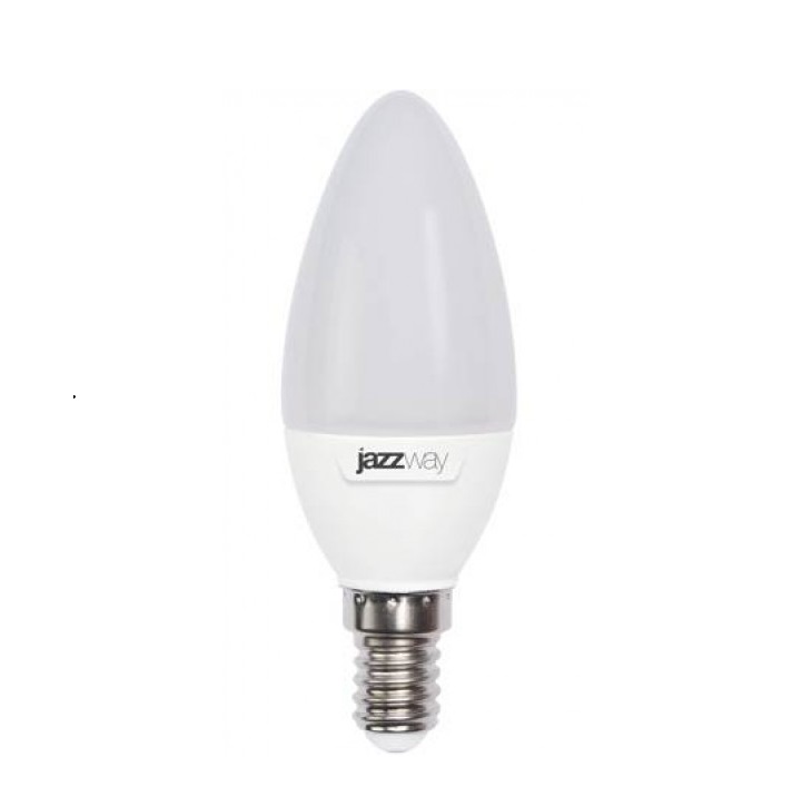 Лампа светодиодная PLED-SP C37  7w 3000K E14 530Lm 230/50 Power Jazzway