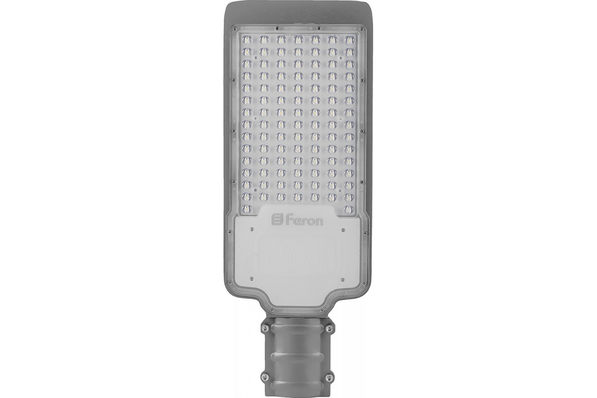 Светильник консольный SP2924 100LED*100W - 6400K  AC100-265V/50Hz серый IP65 Feron