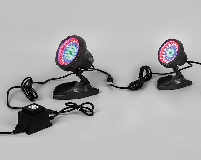 Светильник декоративный D93*H114, 3.6W AC12V RGB IP68 SP2709 Feron