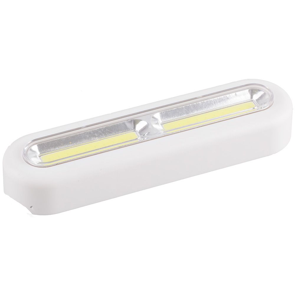 Светильник аккум. кнопка 100Lm, 150*40*25мм, белый FN1210 1LED 3W Feron