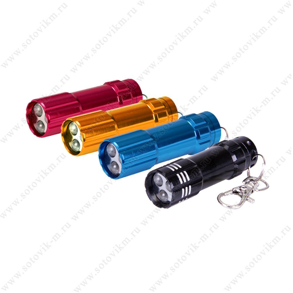 Фонарь ручной мини ФАZА K2-L3+3LR44-bk (черн)