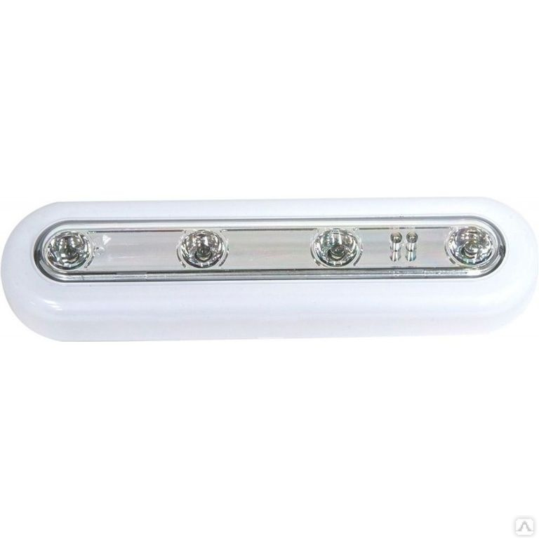 Светильник накладной FN1202 4LED 0,24W с датчиком касания, IP40 белый Feron