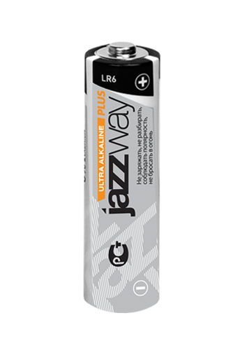 Батарейка щелочная LR 6 JAZZway ULTRA  Alkaline BL-4 - 1шт.