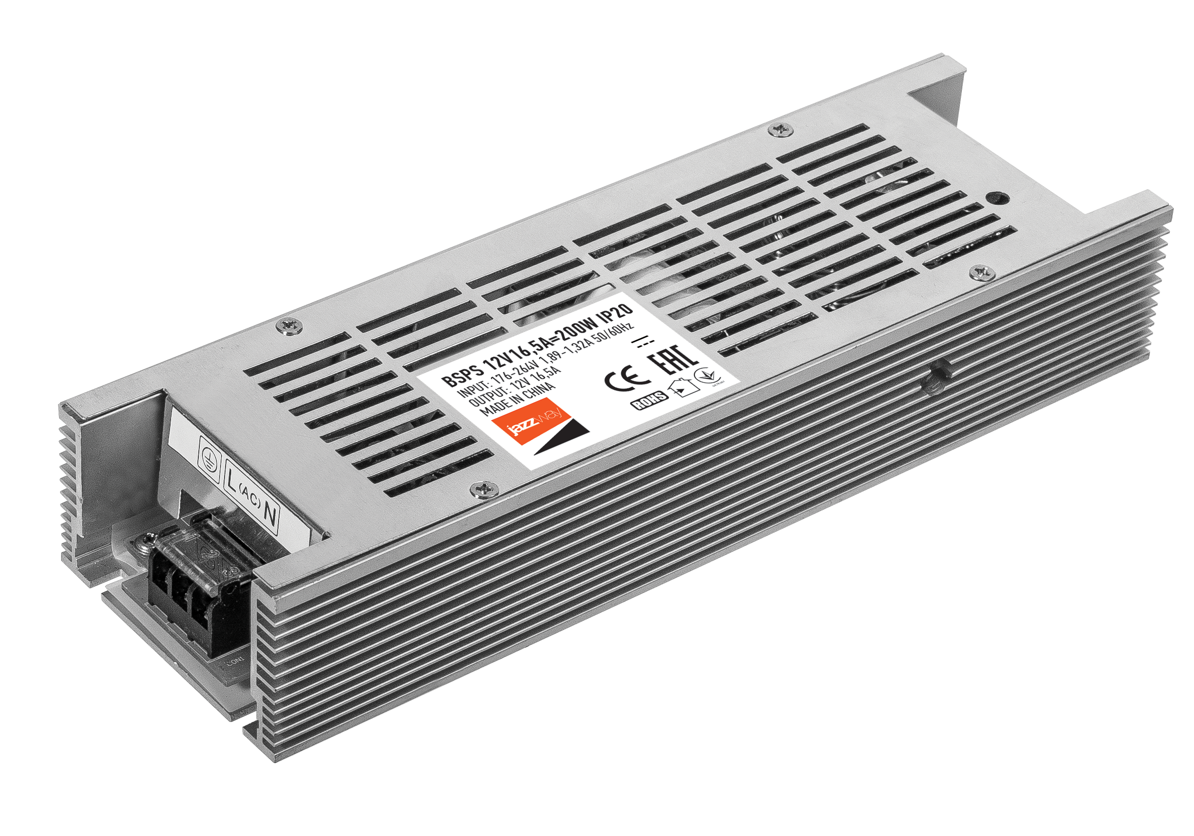 Блок питания BSPS 12V16,5A=200W Jazzway