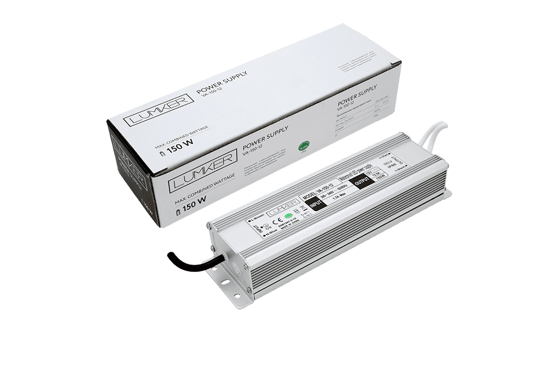 Блок питания Al Блок питания LTPW, 150 W Влагозащитный IP66, 12 V, 3 года гарантии SWG