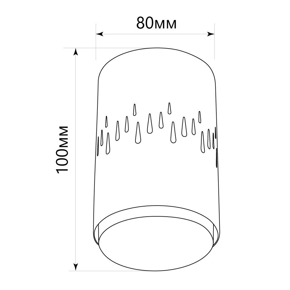 Светильник потолочный HL350 12W, 230V, GX53 и подсветка 1W, 4000K, белый Feron 