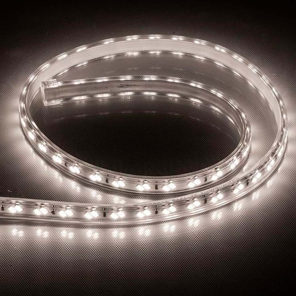 Cветодиодная LED лента LS705, 120SMD(5730)/м 11Вт/м 50м IP65 220V 4000K Feron