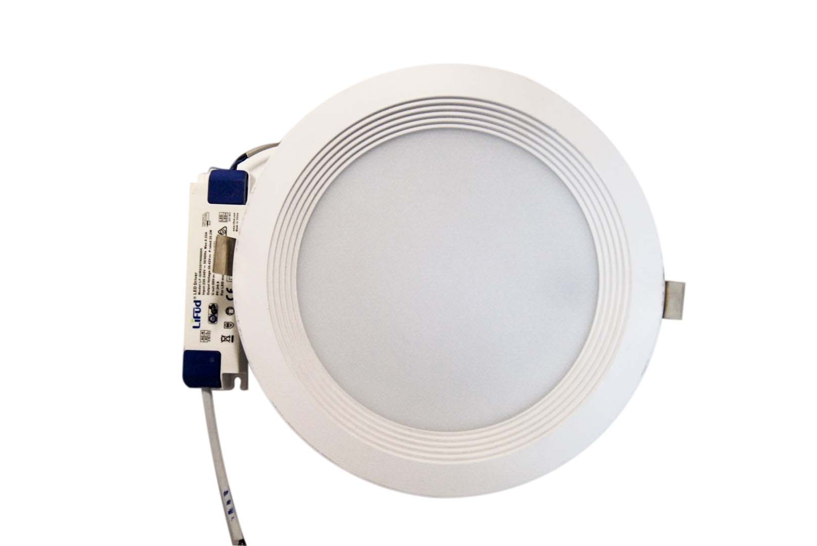 Светильник светодиодный FDL 91/DR 0.3A 25W прозрачный IP54 dowlight Faros