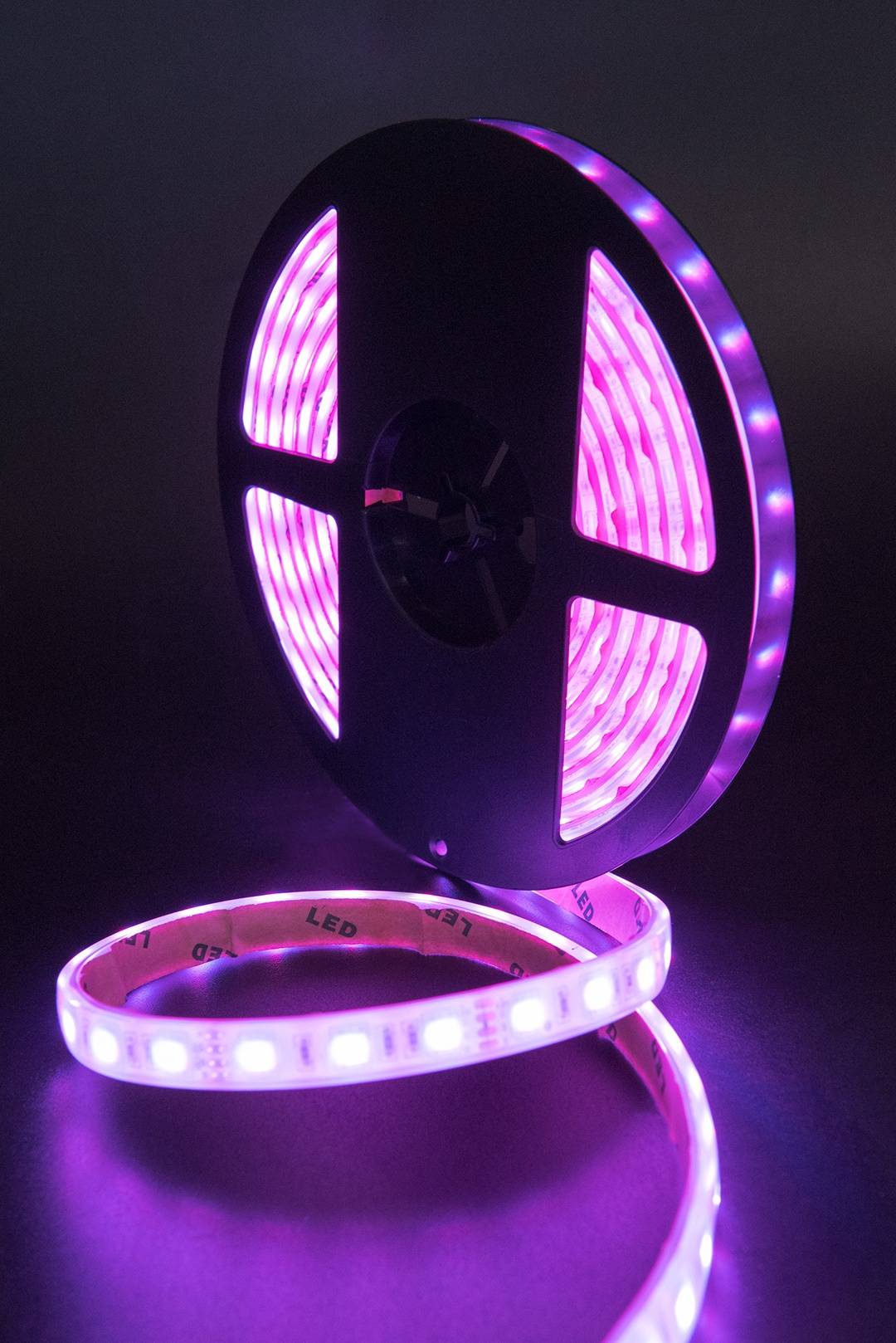 Лента светодиодная стандарт 5050, 60 LED/м, 14,4 Вт/м, 12В , IP68, Цвет: RGB ЗМ (1м) SWG 