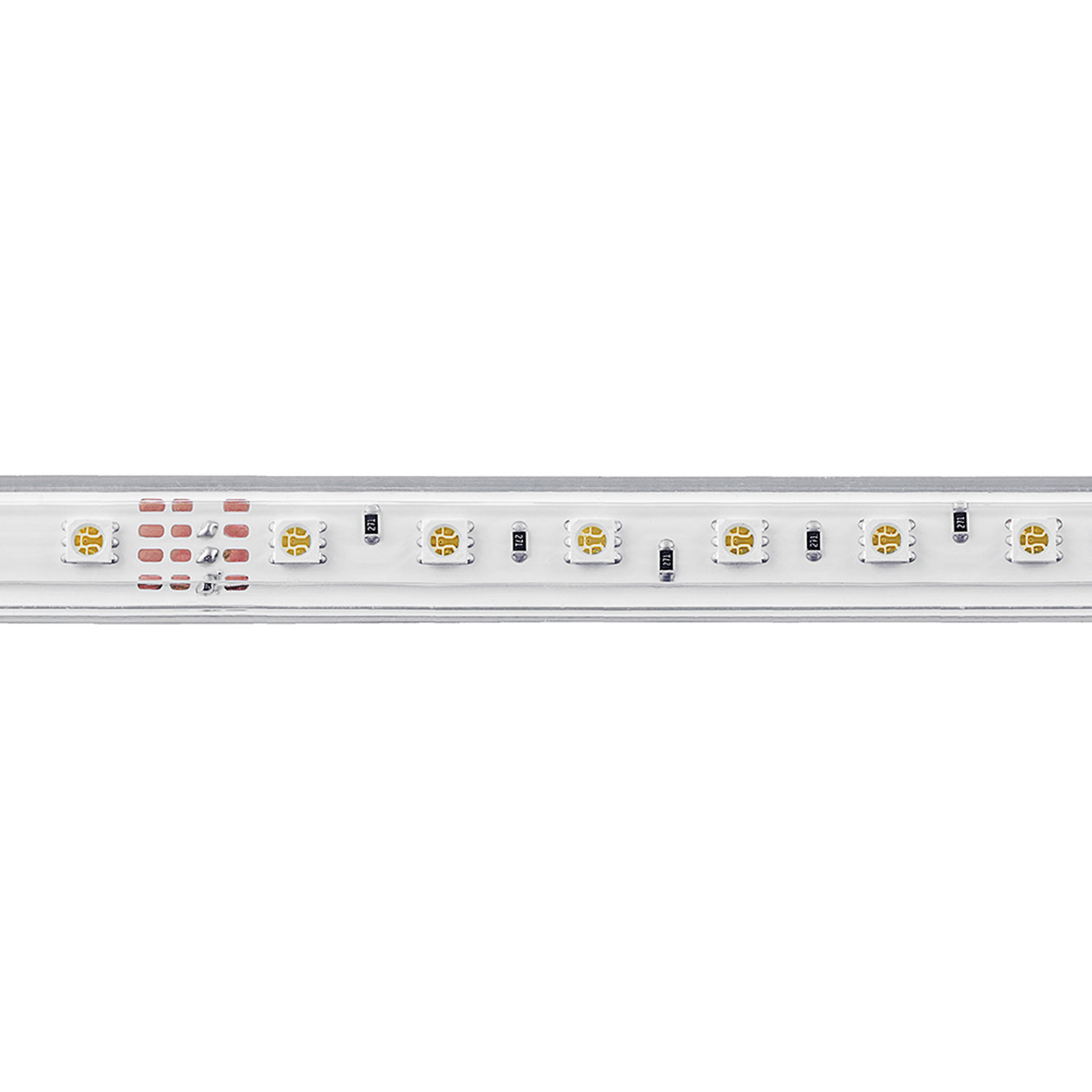 Cветодиодная LED лента LS706, 60SMD(5050)/м 11Вт/м 50м 220V RGB IP65 Feron