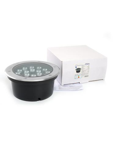 Светодиодный светильник тротуарный (грунтовый) SP2804, 20W, AC12V, низковольтный, 4000K, металл Fero